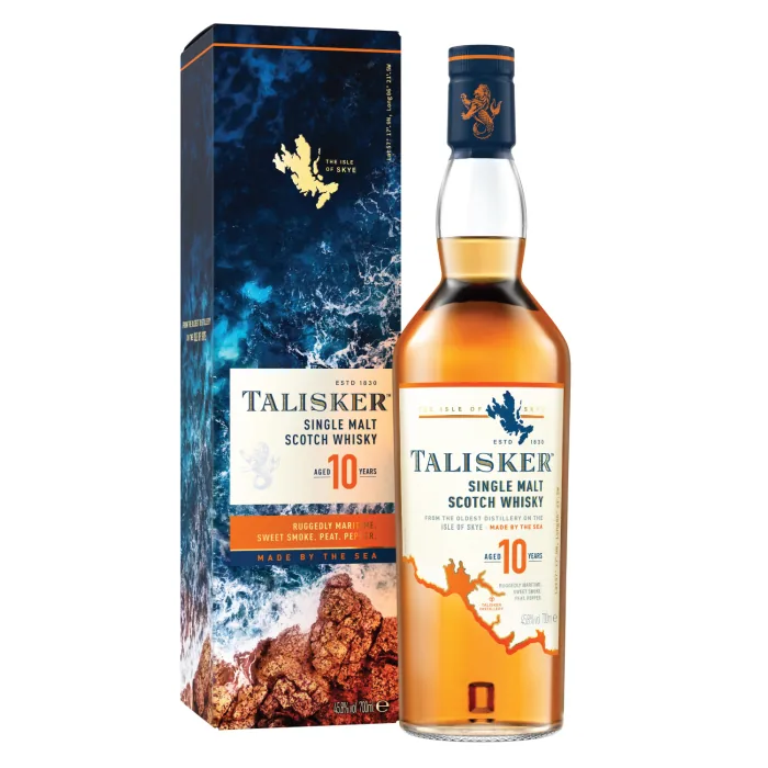 Viskijs Talisker Malt 10YO 45,8% 0,7 l