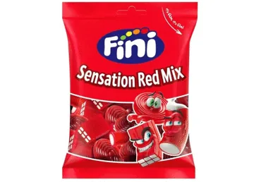 ŽELEJKONFEKTES SENSATION RED MIX FINI 90G