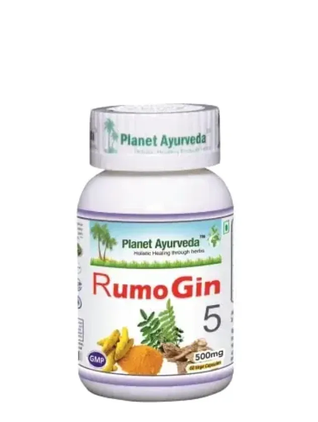 Planet Ayurveda® Rumogin 5 locītavām, 60 kapsulas