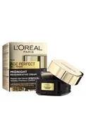 L'OREAL PARIS AGE PERFECT CELL RENEW MIDNIGHT ATJAUNOJOŠS NAKTS KRĒMS, 50ML