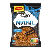 NŪDELES MAGGI AR PAD THAI MĒRCI ĀTRI PAGATAVOJAMĀS 128G