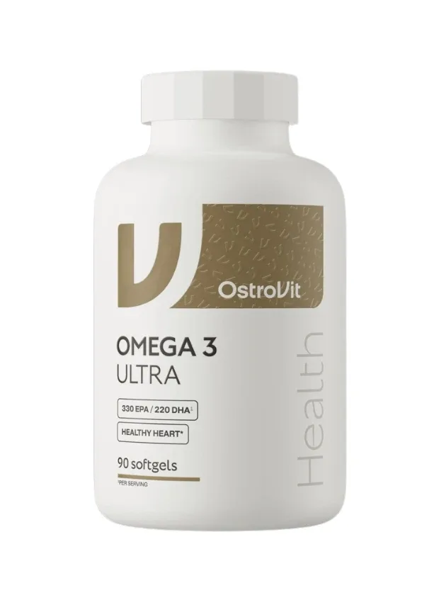 Ostrovit OMEGA3 Ultra kapsulas, 90 gb.