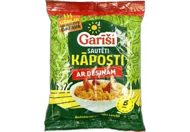 KĀPOSTI SAUTĒTI AR DESIŅĀM GARĪŠI 400G