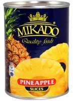 ANANASU RIŅĶĪŠI MIKADO, 580ML/340G