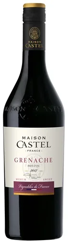 Красное вино Maison Castel Grenache, полусладкое, 12%, 0,75 л