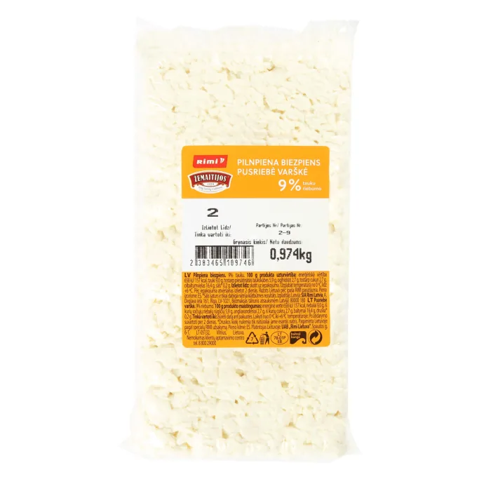 PILNPIENA BIEZPIENS RIMI, 9%