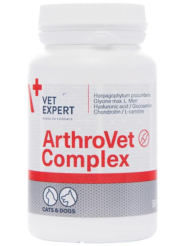 Arthrovet complex tabletes suņiem un kaķiem, 90 gb.