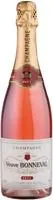 Šampanietis veuve bonneval rose, 12,5%, 0,75 l