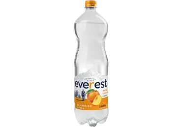 DZERAMAIS ŪDENS GĀZĒTS EVEREST PERSIKU 1,5L D