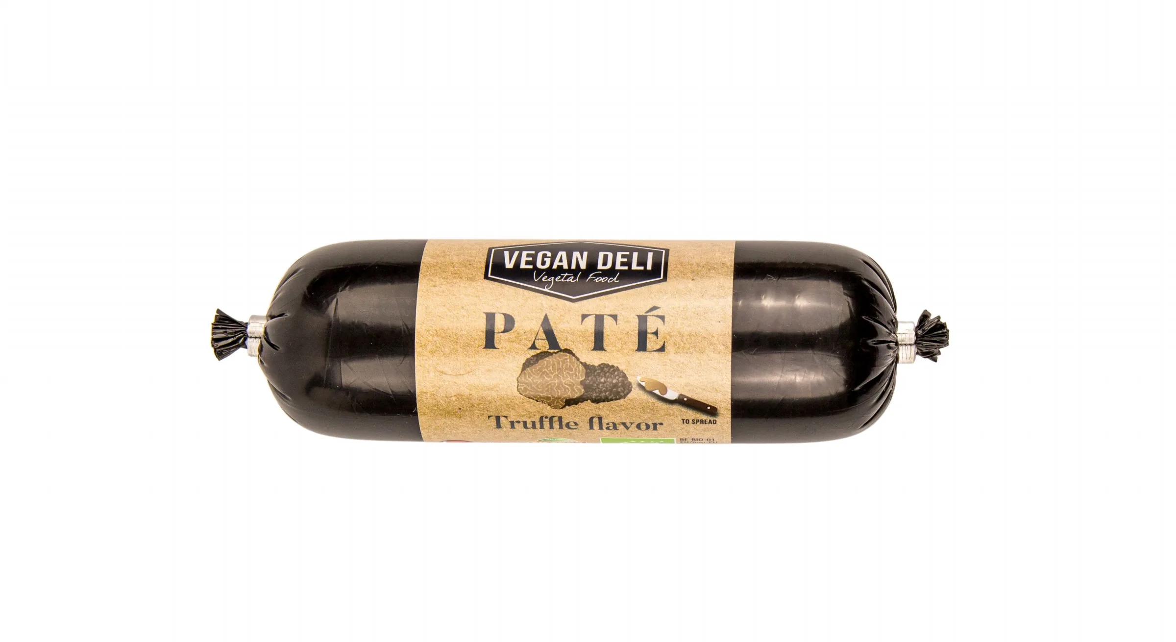 BIOLOĢISKĀ VEGĀNU PASTĒTE VEGAN DELI PATE, TRIFEĻU GARŠA, 150G