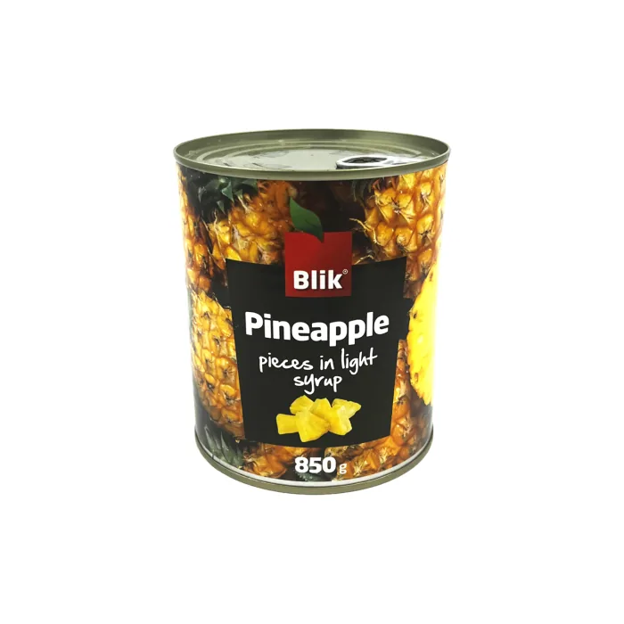 ANANASU GABALIŅI BLIK SĪRUPĀ 850G/430G