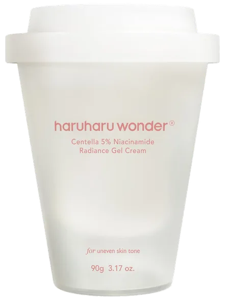 Haruharu Wonder Centella 5% niacinamide radiance krēms-gels, 90 g