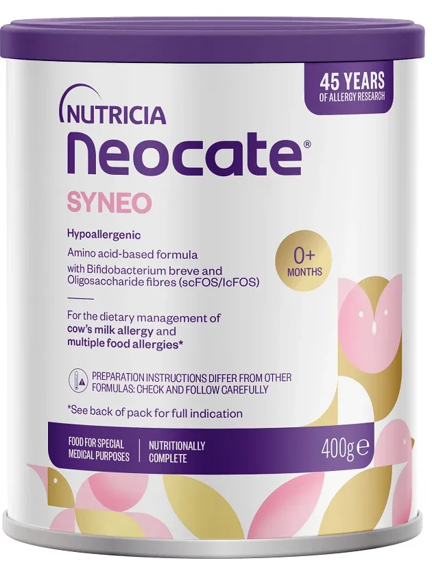 Nutricia Neocate Infant Syneo diētiskā pārtika, 400 g