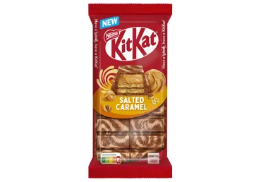 PIENA ŠOKOLĀDE KIT KAT AR SĀĻO KARAMELI 99G