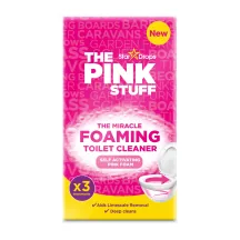 TĪRĪŠANAS LĪDZEKLIS THE PINK STUFF TUALETES PODAM, PUTOJOŠS 3X100G