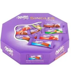 KONFEKTES MILKA PIENA ŠOKOLĀDES MIX SINGLE 138G