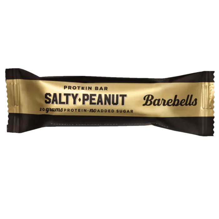 PROTEĪNA BATONINŠ BAREBELLS AR SALĪTIEM ZEMESRIEKSTIEM 55G