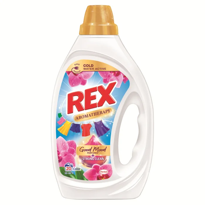 ŽELEJA VEĻAS MAZGĀŠANAI REX AROMATHERAPY ORCHID 20MR 0,9L