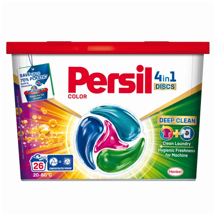 VEĻAS MAZGĀŠANAS KAPSULAS PERSIL DISCS COLOR 26MR