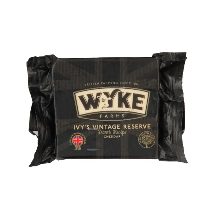 BRITU CIETAIS SIERS WYKE FARMS CHEDDAR IVYS VINTAGE 200G