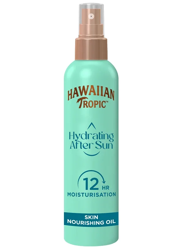 Hawaiian Tropic barojoša un mitrinoša ķermeņa eļļa pēc sauļošanās, 150 ml