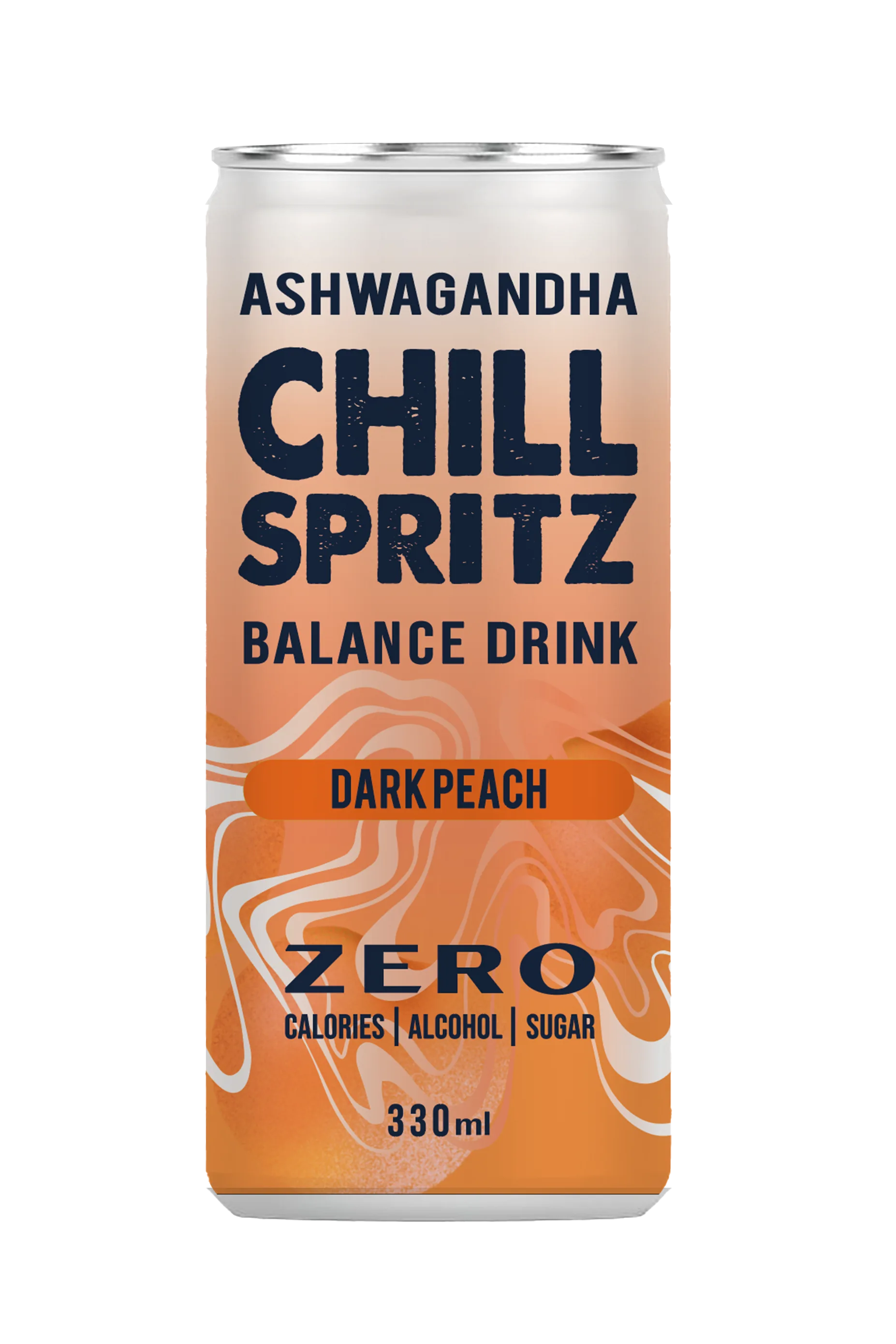 GĀZĒTS DZĒRIENS CHILL SPRIT DARK PEACH, BUNDŽĀ, 0.33L (DEP)