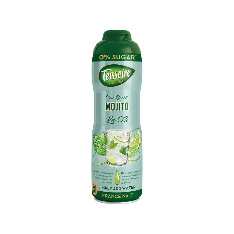 SĪRUPS TEISSEIRE MOJITO, BEZ CUKURA, 0.6L