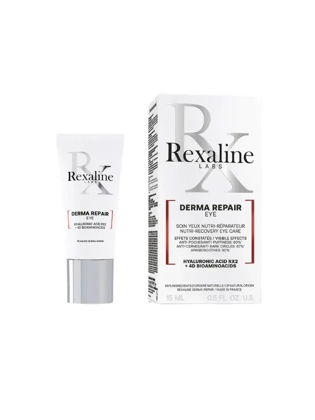 Rexaline Derma Repair barojošs atjaunojošs acu zonas krēms, 15 ml