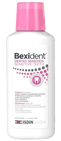 Isdin Bexident jutīgiem zobiem mutes skalojamais līdzeklis, 250 ml