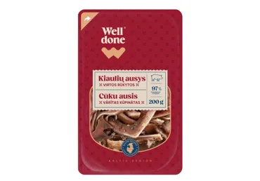 KARSTI KŪPINĀTAS CŪKU AUSIS WELL DONE 200G