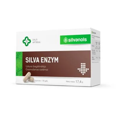 Silva Enzym kapsulas N30