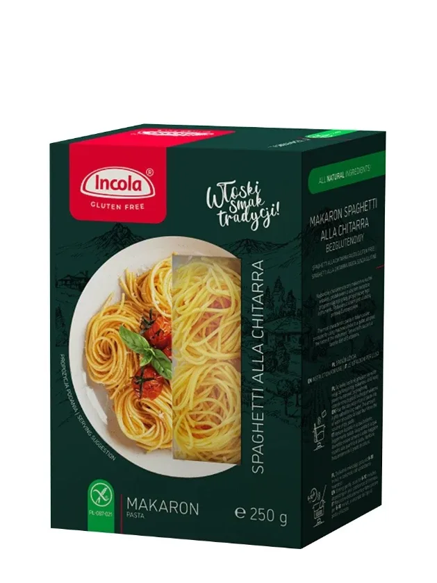 Безглютеновые спагетти alla chitarra Incola, 250 г