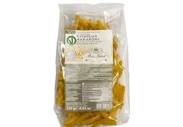 KUKURŪZAS KVINOJAS MAKARONI PASTA NATURA PN 250G