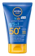 NIVEA SUN KIDS PROTECT&CARE SPF50+ SAUĻOŠANĀS LOSJONS, 50ML