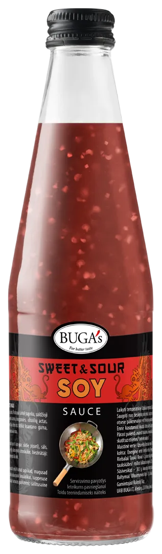 SALDSKĀBĀ SOJAS MĒRCE BUGAS, 385G