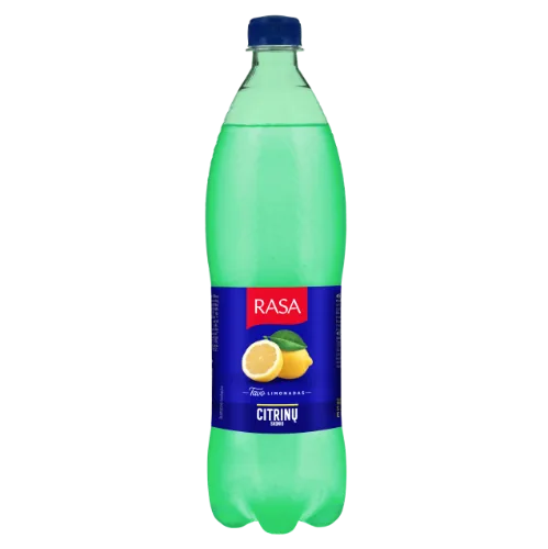 GĀZĒTS BEZALKOHOLISKAIS DZĒRIENS RASA AR CITRONU GARŠU, 1L PET (DEP)