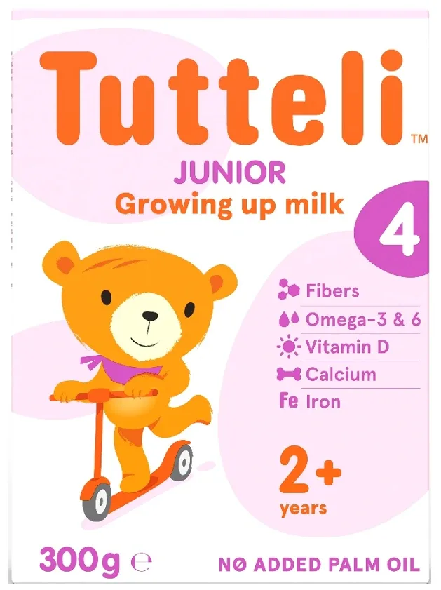 Tutteli 4 junior piena maisījums no 2 gadiem, 300 g