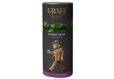 MELNĀ TĒJA GRAFF CEYLON PRIDE 80G