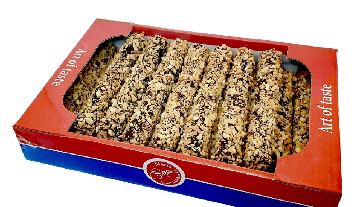 GLAZĒTAS VAFEĻU TRUBIŅAS MARIA CRUNCH, 400G