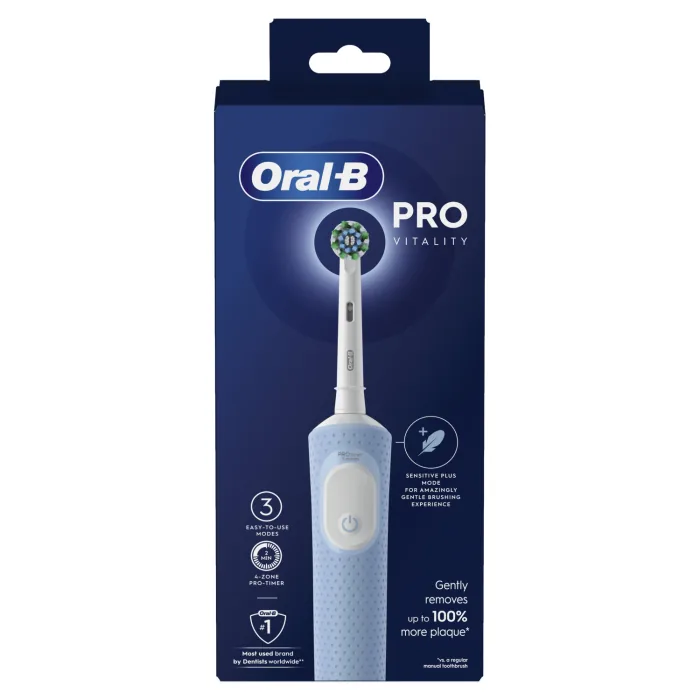 ZOBU BIRSTE ELEKTRISKĀ VITALITY PRO PROTECT X CLEAN LILAC MIST