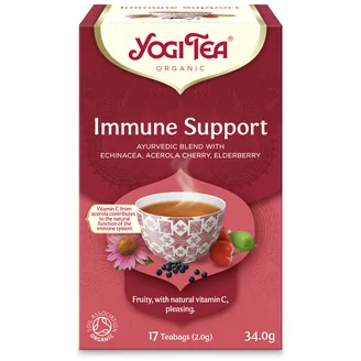 TĒJA BIO YOGI TEA IMUNITĀTES ATBALSTAM 2GX17