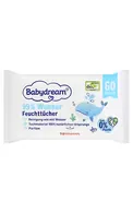 BABYDREAM MITRĀS SALVETES AR 99% ŪDENI, 60GAB.