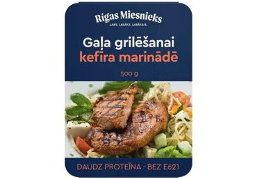 GAĻA GRILĒŠANAI KEFĪRA MARINĀDĒ RĪGAS MIESNIEKS 500G