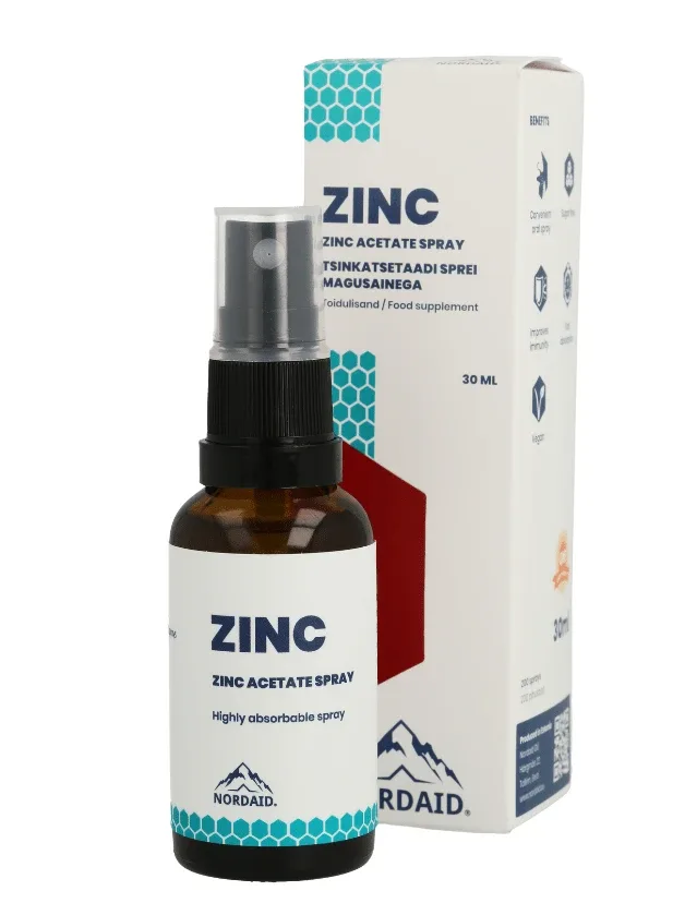 Nordaid Cinka acetāta sprejs, 30 ml