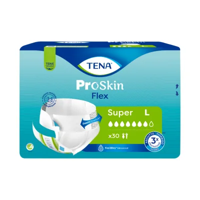 Фиксирующие трусы Tena Flex Super, размер L, 30 шт.