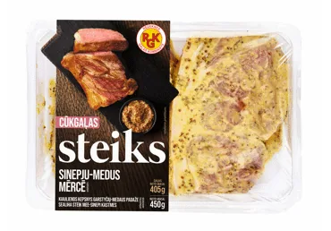 CŪKGAĻAS STEIKS SINEPJU-MEDUS MĒRCĒ RGK 450G