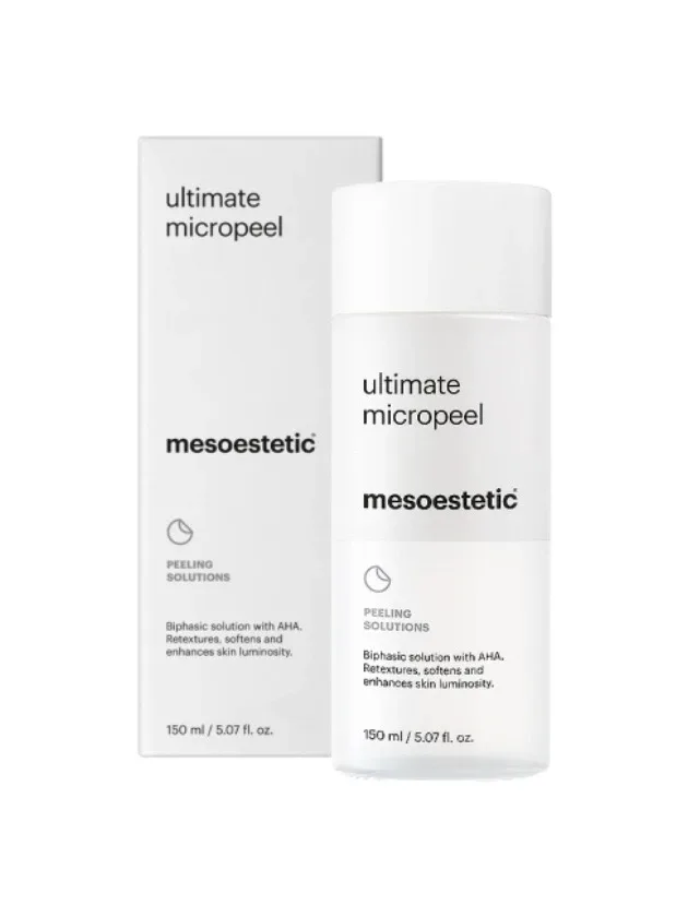 Mesoestetic Ultimate Micropeel divfāžu ādas pīlings, 150 ml
