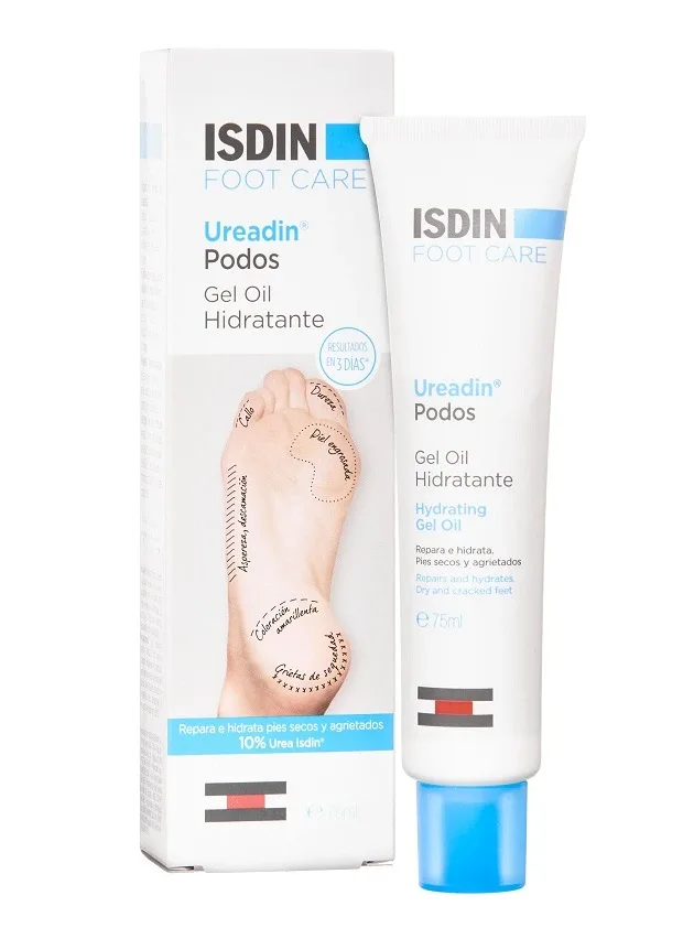 Isdin Ureadin Gel Oil kāju krēms - eļļas gels ar urea, 75 ml