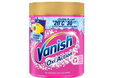 TRAIPU TĪRĪŠANAS LĪDZEKLIS VANISH OXI ACTION PINK 470G
