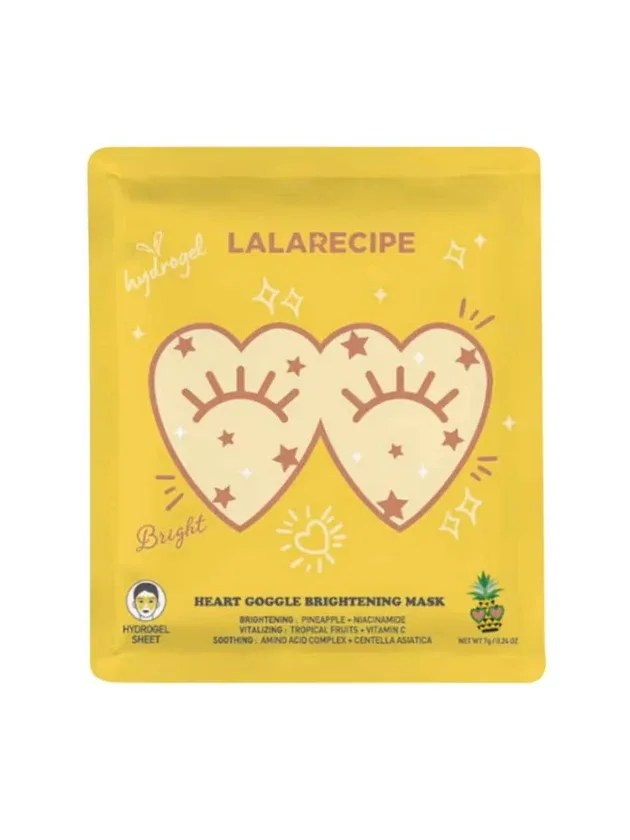 Lalarecipe Heart Goggle izgaismojoša acu maska, 1 gb.